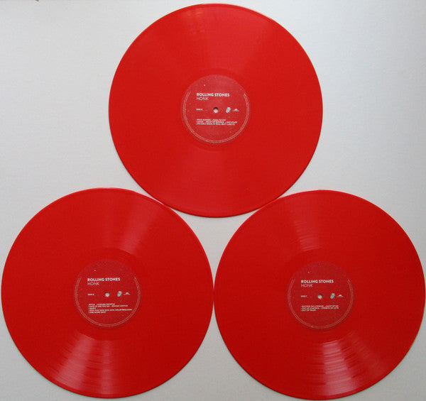The Rolling Stones ‎Honk - 3 x RED COLOURED VINYL LP SET