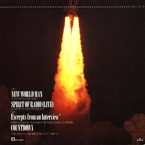 Rush ‎Countdown - VINYL 12"