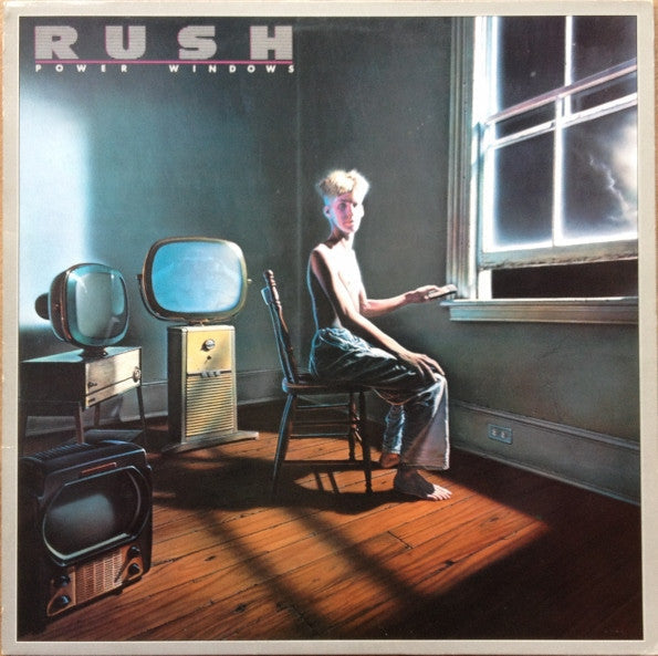 Rush ‎Power Windows - VINYL LP with INNER