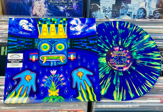 Santana Blessings And Miracles - 2 x SPLATTER COLOURED VINYL LP SET