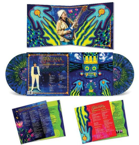 Santana Blessings And Miracles - 2 x SPLATTER COLOURED VINYL LP SET