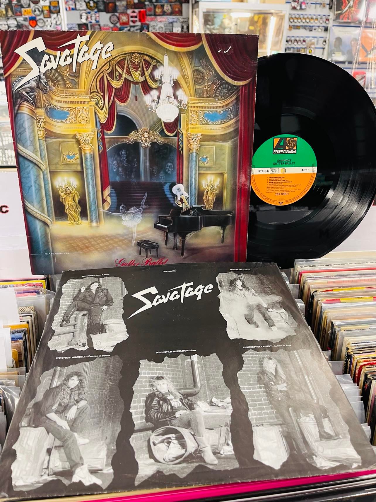 Savatage ‎Gutter Ballet VINYL LP