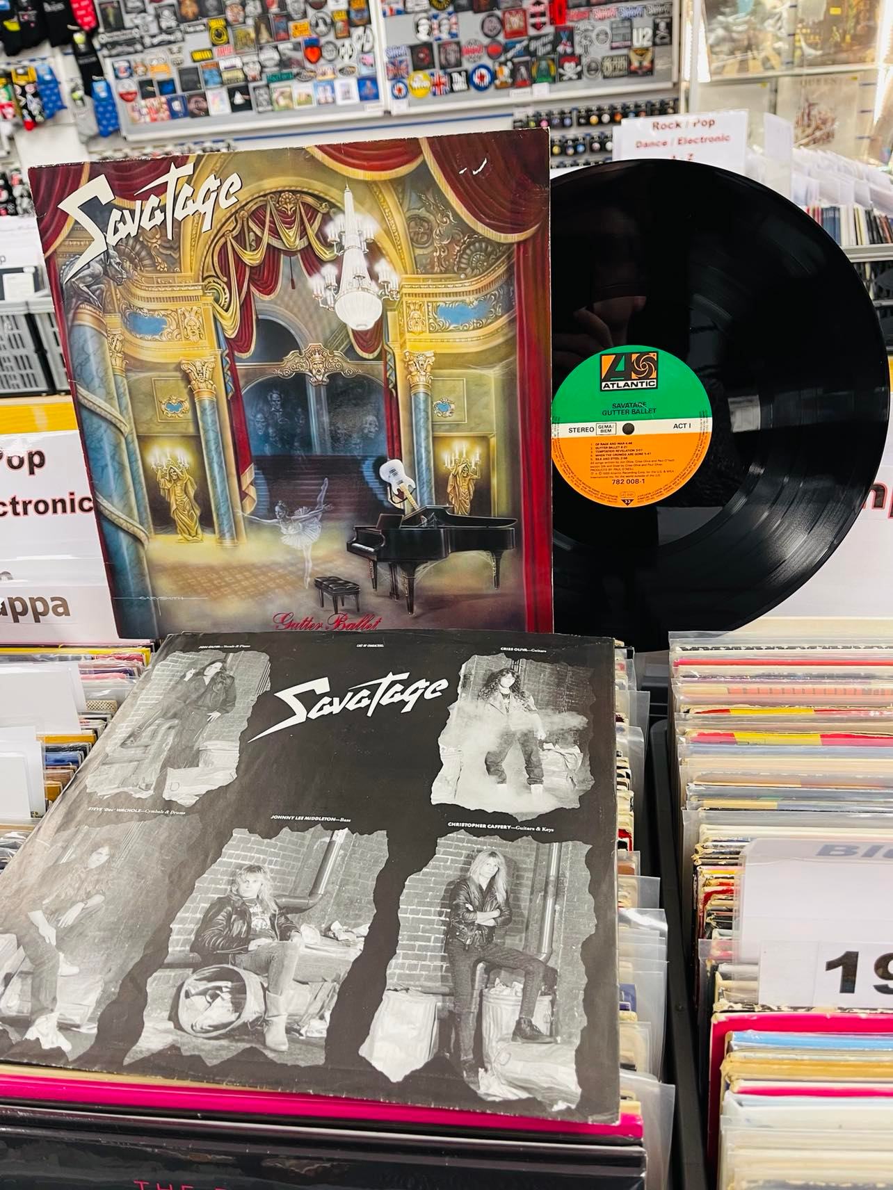 Savatage ‎Gutter Ballet VINYL LP