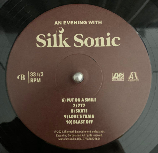 An Evening With Silk Sonic |   Retro Vinyl Club