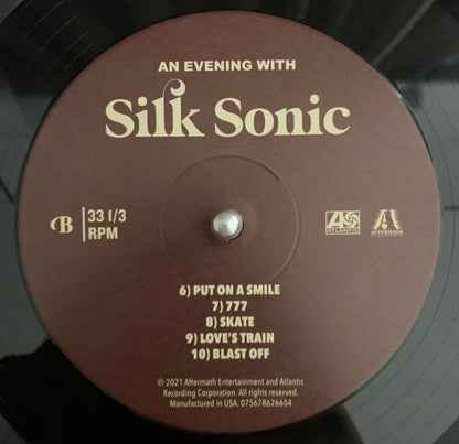 An Evening With Silk Sonic |   Retro Vinyl Club