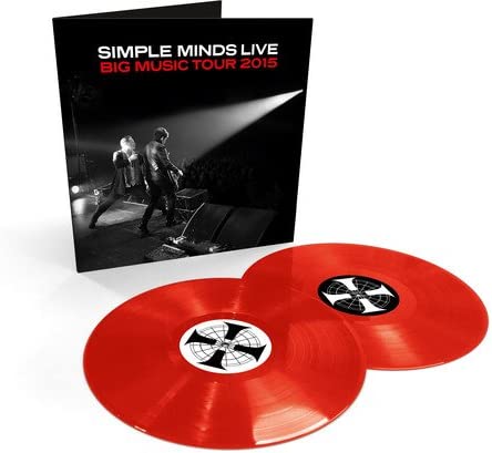 Big Music Tour 2015 - 2 x RED COLOURED VINYL LP SET
