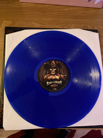 Sons Of Liberty Aces & Eights- BLUE COLOURED VINYL LP + EXTRAS - SIGNED  - NUMBERED
