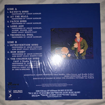 Adam Sandler's Eight Crazy Nights Soundtrack |   Retro Vinyl Club