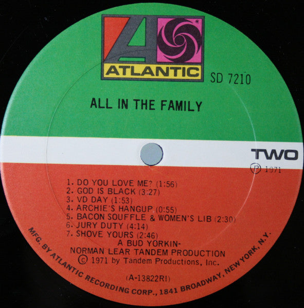 All In The Family |  Near Mint (NM) Retro Vinyl Club