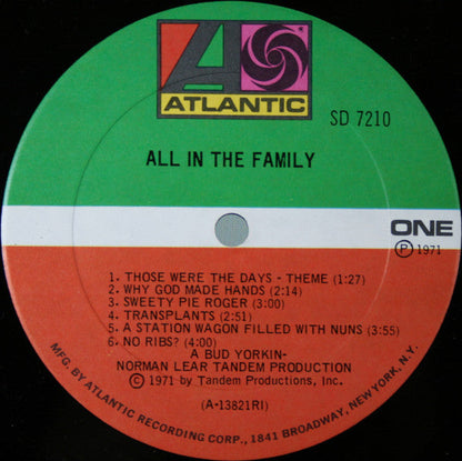 All In The Family |  Near Mint (NM) Retro Vinyl Club