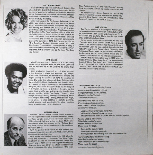 All In The Family |  Near Mint (NM) Retro Vinyl Club