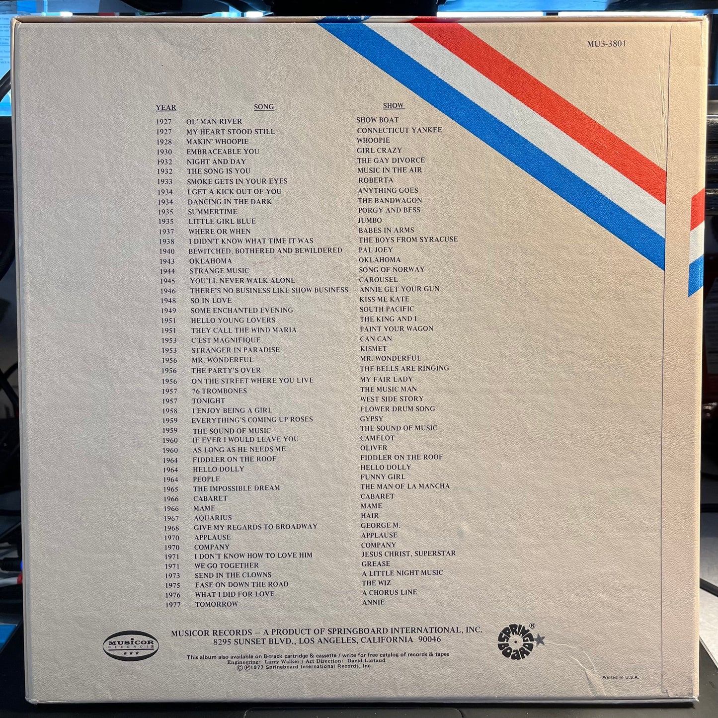 50 Years Of Broadway Music | Near Mint (NM) Near Mint (NM) Retro Vinyl Club