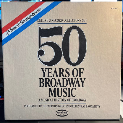 50 Years Of Broadway Music | Near Mint (NM) Near Mint (NM) Retro Vinyl Club