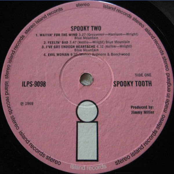 Spooky Tooth Spooky Two - VINYL LP Brown Cover Pink 'i' Lable