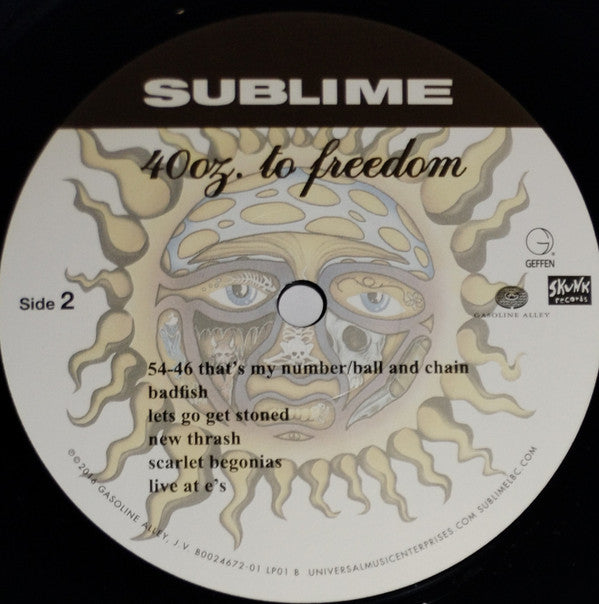 40oz. To Freedom (2xVINYL) |   Retro Vinyl Club