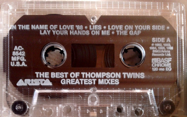 The Best Of Thompson Twins / Greatest Mixes *CASSETTE* | Near Mint (NM) Near Mint (NM) Retro Vinyl Club