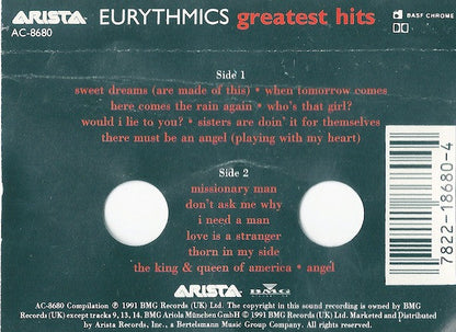 Greatest Hits *CASSETTE* | Near Mint (NM) Near Mint (NM) Retro Vinyl Club