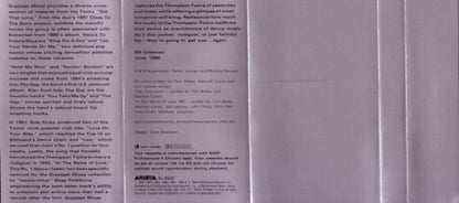 The Best Of Thompson Twins / Greatest Mixes *CASSETTE* | Near Mint (NM) Near Mint (NM) Retro Vinyl Club