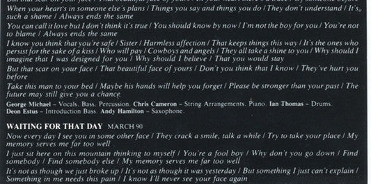 Listen Without Prejudice (Vol. 1) *CASSETTE* | Near Mint (NM) Near Mint (NM) Retro Vinyl Club