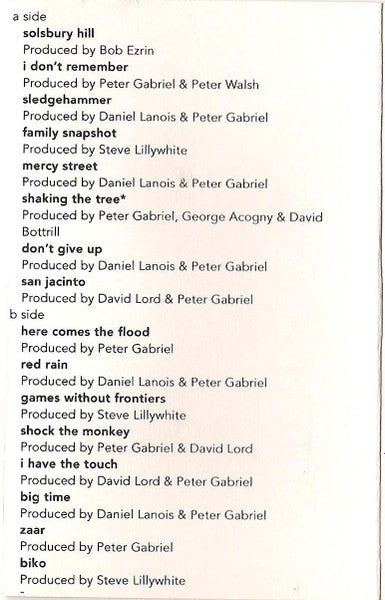 Shaking The Tree: Sixteen Golden Greats *CASSETTE* | Near Mint (NM) Near Mint (NM) Retro Vinyl Club