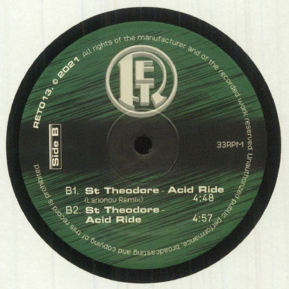 Acid Ride 101 EP |  Generic Retro Vinyl Club