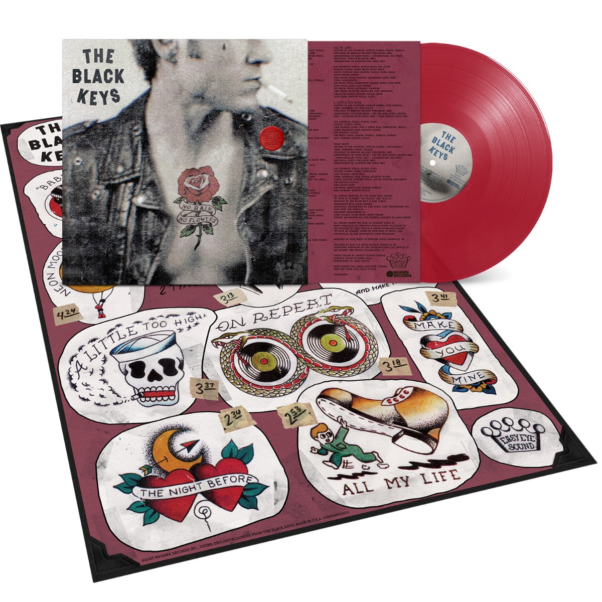 No Rain, No Flowers (PREORDER 08/08/2025) (Indie Exclusive) (Ruby Red Vinyl) (Poster) |   Retro Vinyl Club