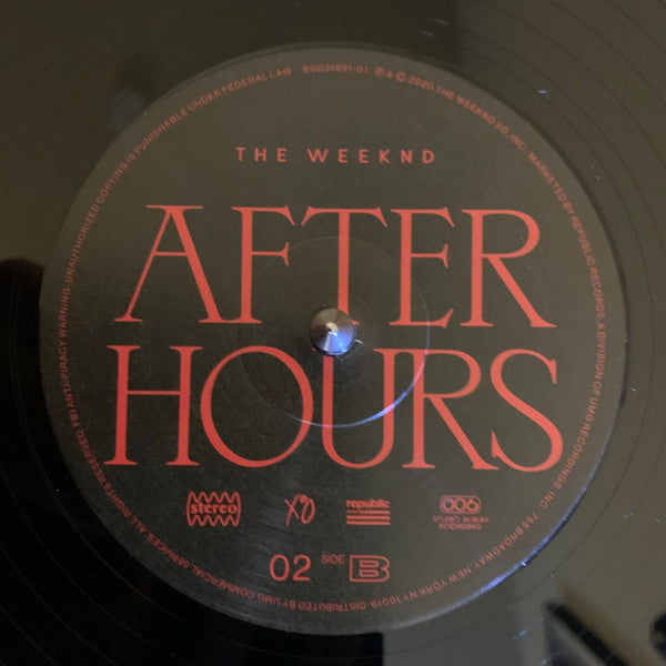 After Hours |   Retro Vinyl Club