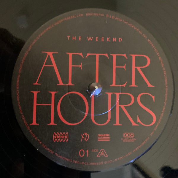 After Hours |   Retro Vinyl Club