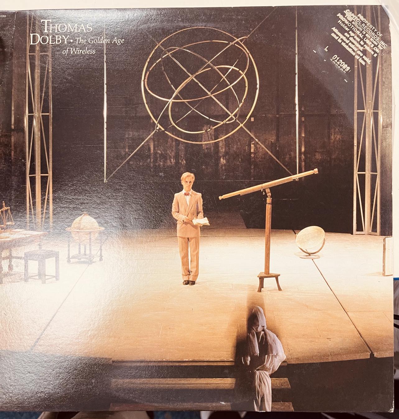 Thomas Dolby The Golden Age Of Wireless - USA issue VINYL LP