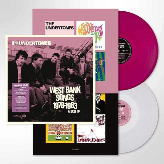 The Undertones ‎West Bank Songs 1978-1983 - 2 x PURPLE & WHITE COLOURED VINYL LP SET