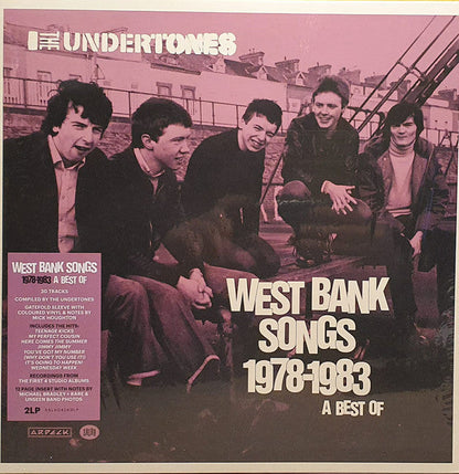 The Undertones ‎West Bank Songs 1978-1983 - 2 x PURPLE & WHITE COLOURED VINYL LP SET