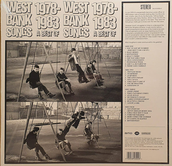 The Undertones ‎West Bank Songs 1978-1983 - 2 x PURPLE & WHITE COLOURED VINYL LP SET