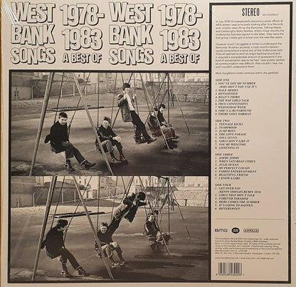 The Undertones ‎West Bank Songs 1978-1983 - 2 x PURPLE & WHITE COLOURED VINYL LP SET