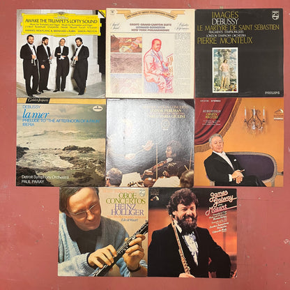 8 CLASSICAL VINYL RECORD ALBUMS (LIKE NEW - NEAR MINT) LPS | Near Mint (NM or M-) Near Mint (NM or M-) Retro Vinyl Club