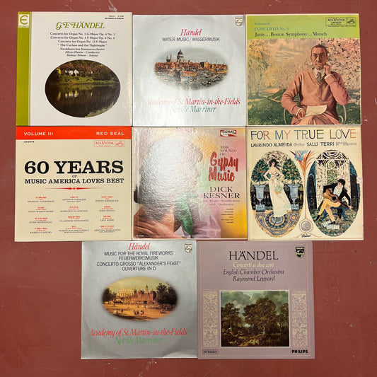8 CLASSICAL VINYL RECORD ALBUM LPS <EX TO NM CONDITIONS> | Near Mint (NM or M-) Excellent+ (EX+) Retro Vinyl Club