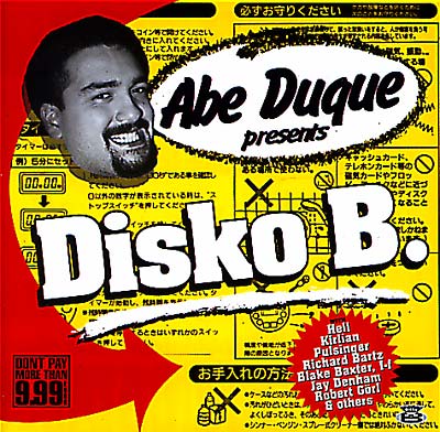 Abe Duque Presents Disko B | Retro Vinyl Club