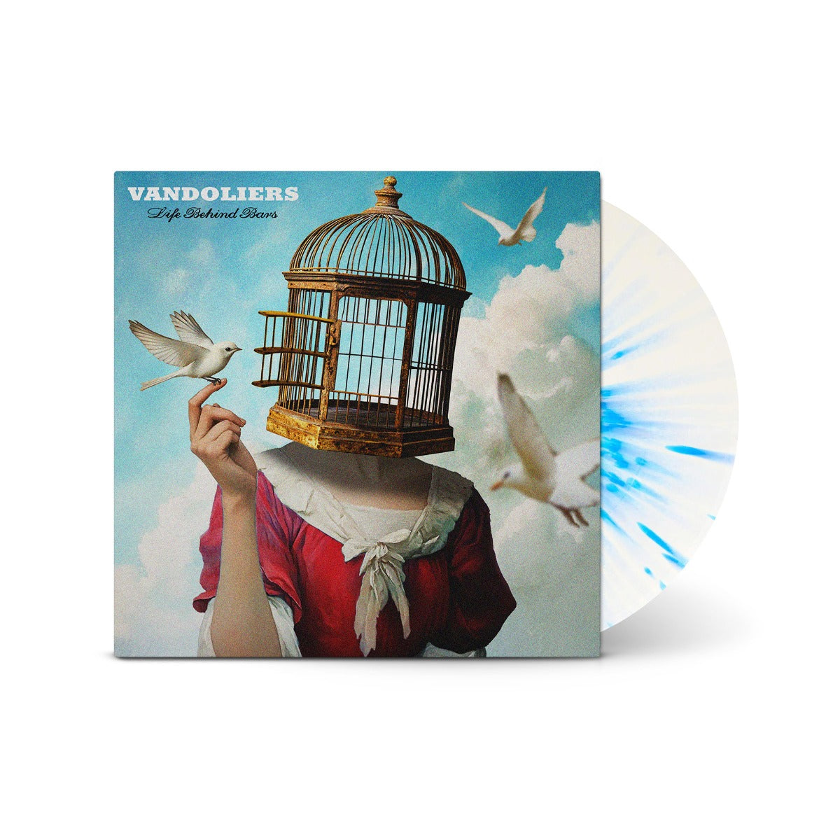 Life Behind Bars (PRE-ORDER 6/27/25)(Indie Exclusive) (White With Blue Splatter Vinyl) |   Retro Vinyl Club