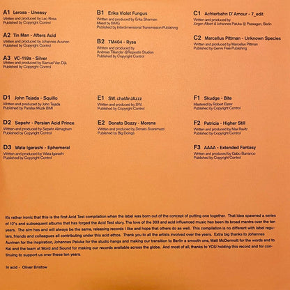 10 Years Of Acid Test |   Retro Vinyl Club