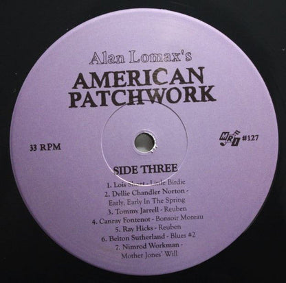 Alan Lomax's American Patchwork |   Retro Vinyl Club