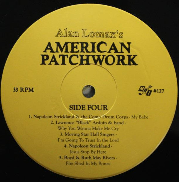 Alan Lomax's American Patchwork |   Retro Vinyl Club