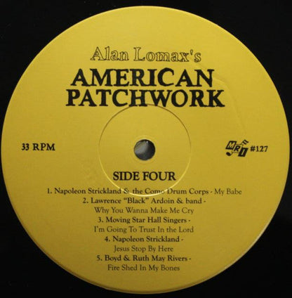 Alan Lomax's American Patchwork |   Retro Vinyl Club