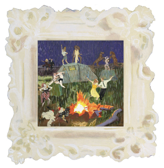 Let'S Go Dancing: Said The Falling Rain To The Open Flame (PREORDER 07/04/2025) (Translucent Orange Vinyl) |   Retro Vinyl Club