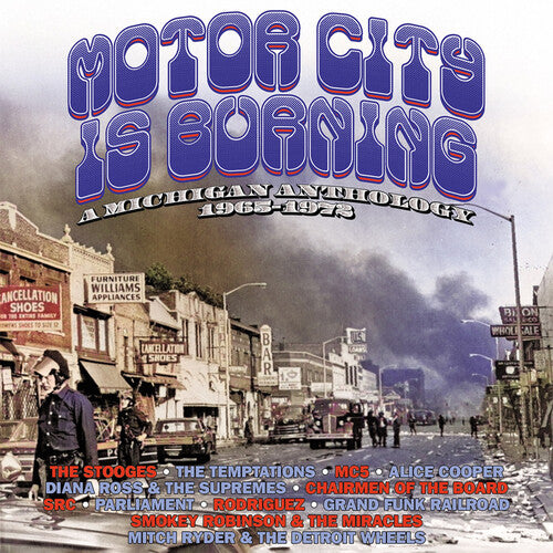 Motor City Is Burning: A Michigan Anthology 1965-1972 [Import] (3 Cd's) | Retro Vinyl Club