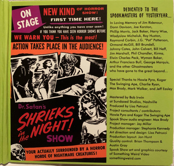 Something Weird Spook Show Spectacular A-Go-Go |   Retro Vinyl Club