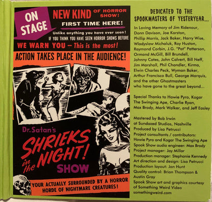 Something Weird Spook Show Spectacular A-Go-Go |   Retro Vinyl Club