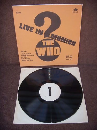 The Who Live In Munich - VINYL LP