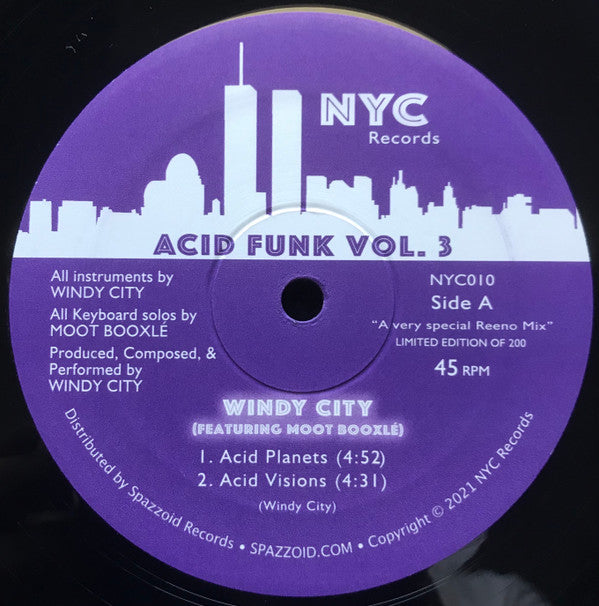 Acid Funk, Vol. 3 |  Generic Retro Vinyl Club