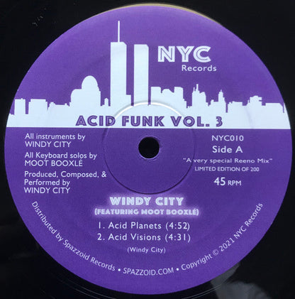 Acid Funk, Vol. 3 |  Generic Retro Vinyl Club
