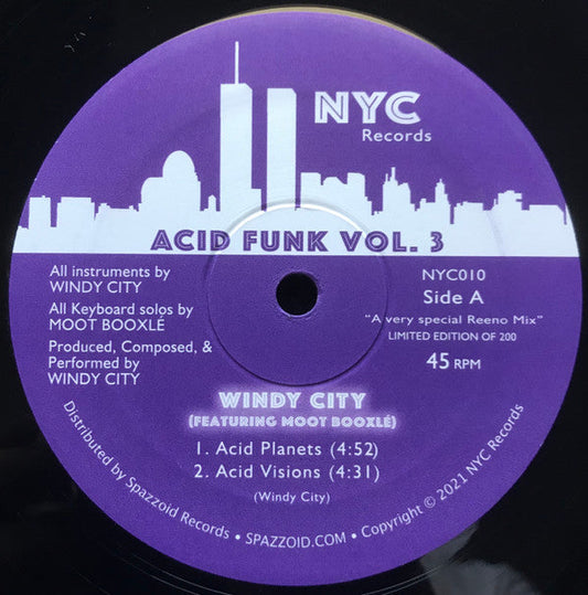 Acid Funk, Vol. 3 |  Generic Retro Vinyl Club