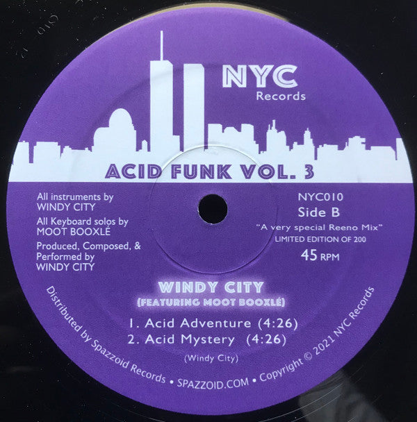 Acid Funk, Vol. 3 |  Generic Retro Vinyl Club